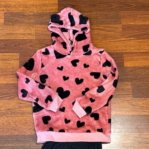 3/$12 SHEIN Pink and Black Soft & Cozy Set (7) - Picture 2 of 7